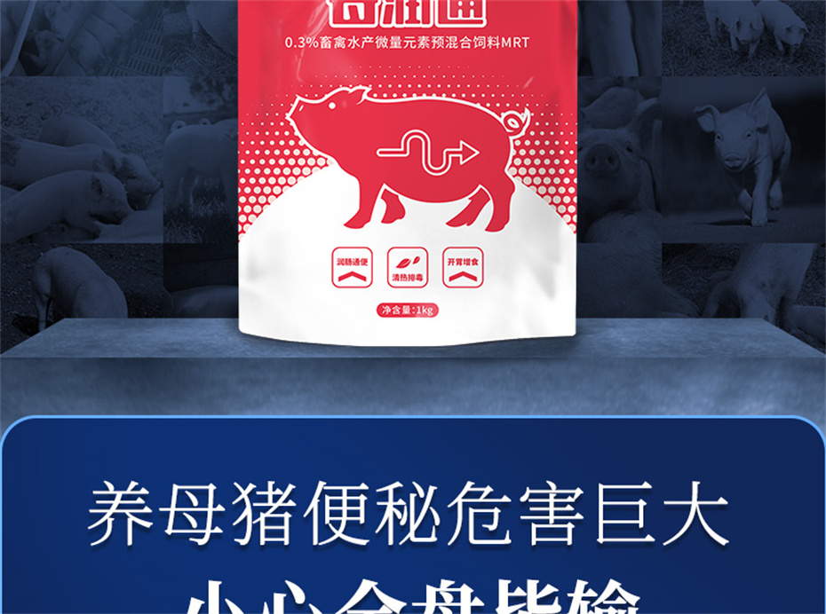 吉隆達動(dòng)保豬飼料添加劑母潤通產(chǎn)品介紹
