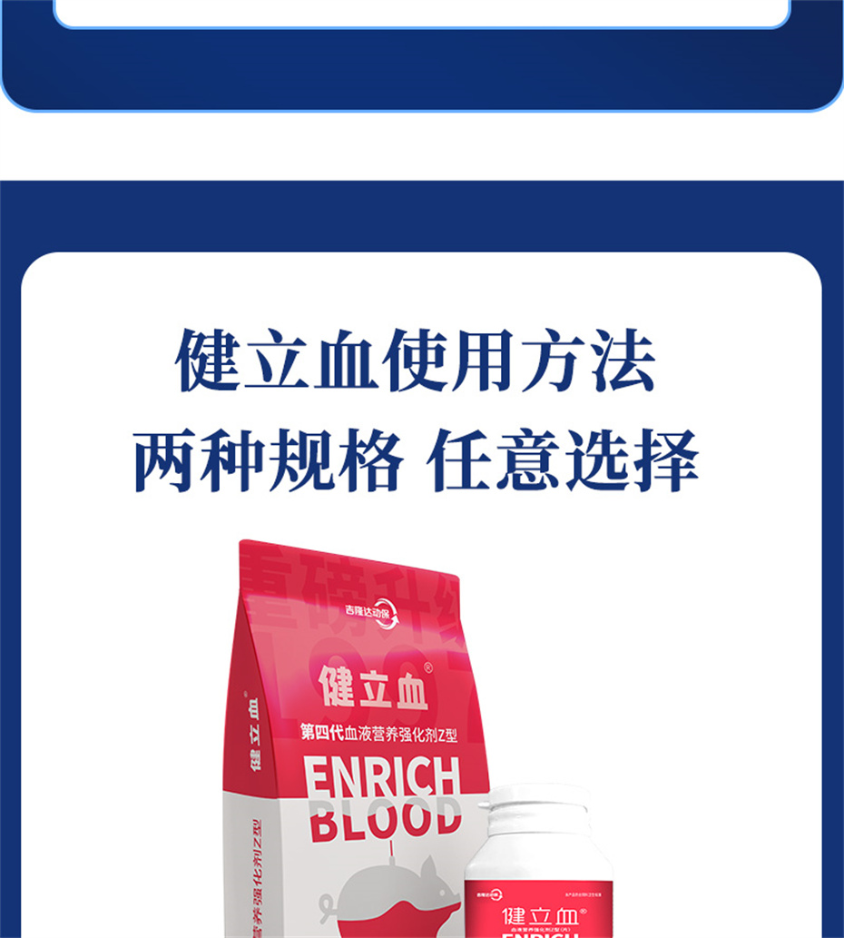 吉隆達動(dòng)保豬飼料添加劑健立血產(chǎn)品介紹