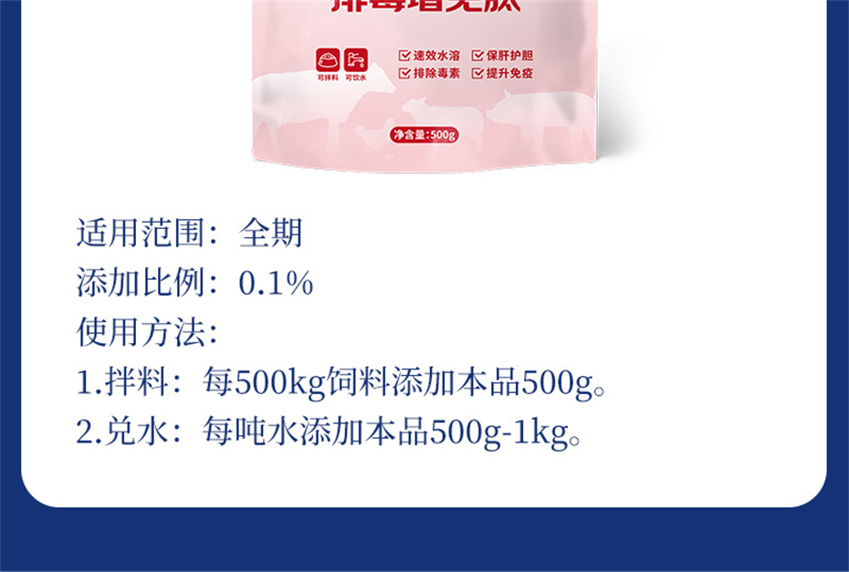 吉隆達動(dòng)保飼料添加劑排毒增免肽產(chǎn)品介紹